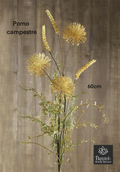 RAMA ALLIUM x 6. 53 cm. Amarillo.