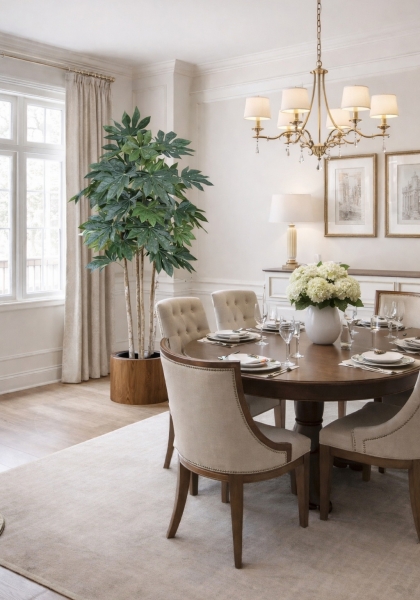 MACETA FATSIA JAPÓNICA x 54 h. 180 cm.