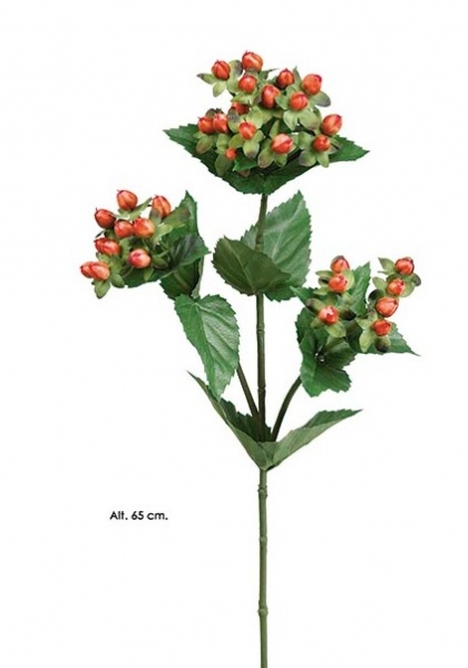 RAMA HYPERICUM. 65 cm. Mixturado