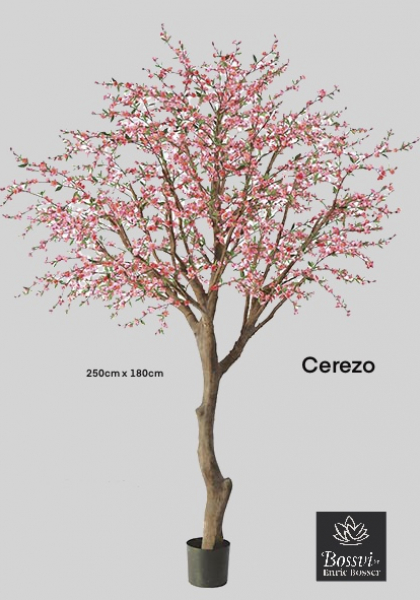 MACETA ALMENDRO. 260 cm. Rosa.