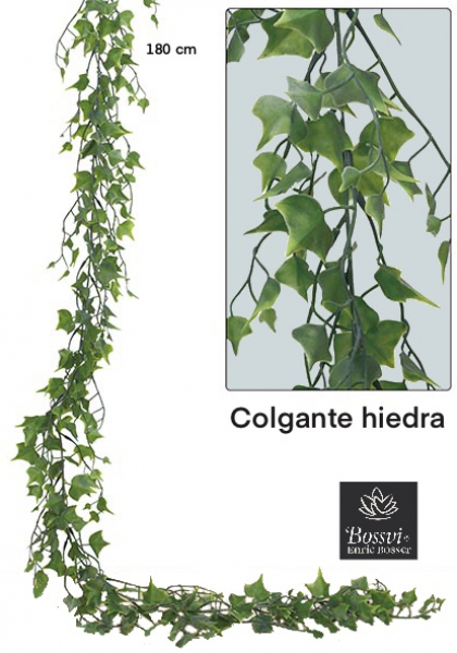 GUIRNALDA HIEDRA. 180 cm. Verde.