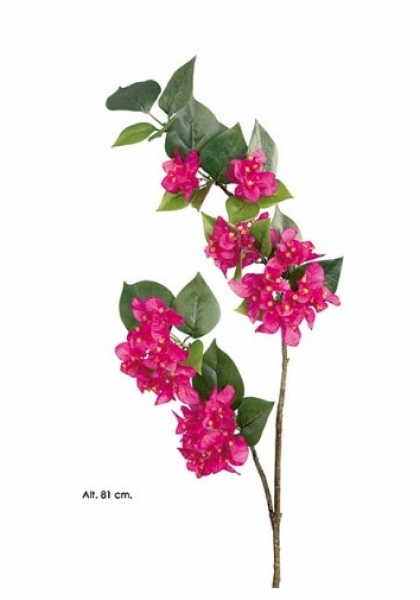 RAMA BOUGAINVILLEA. 81 cm. Cereza.